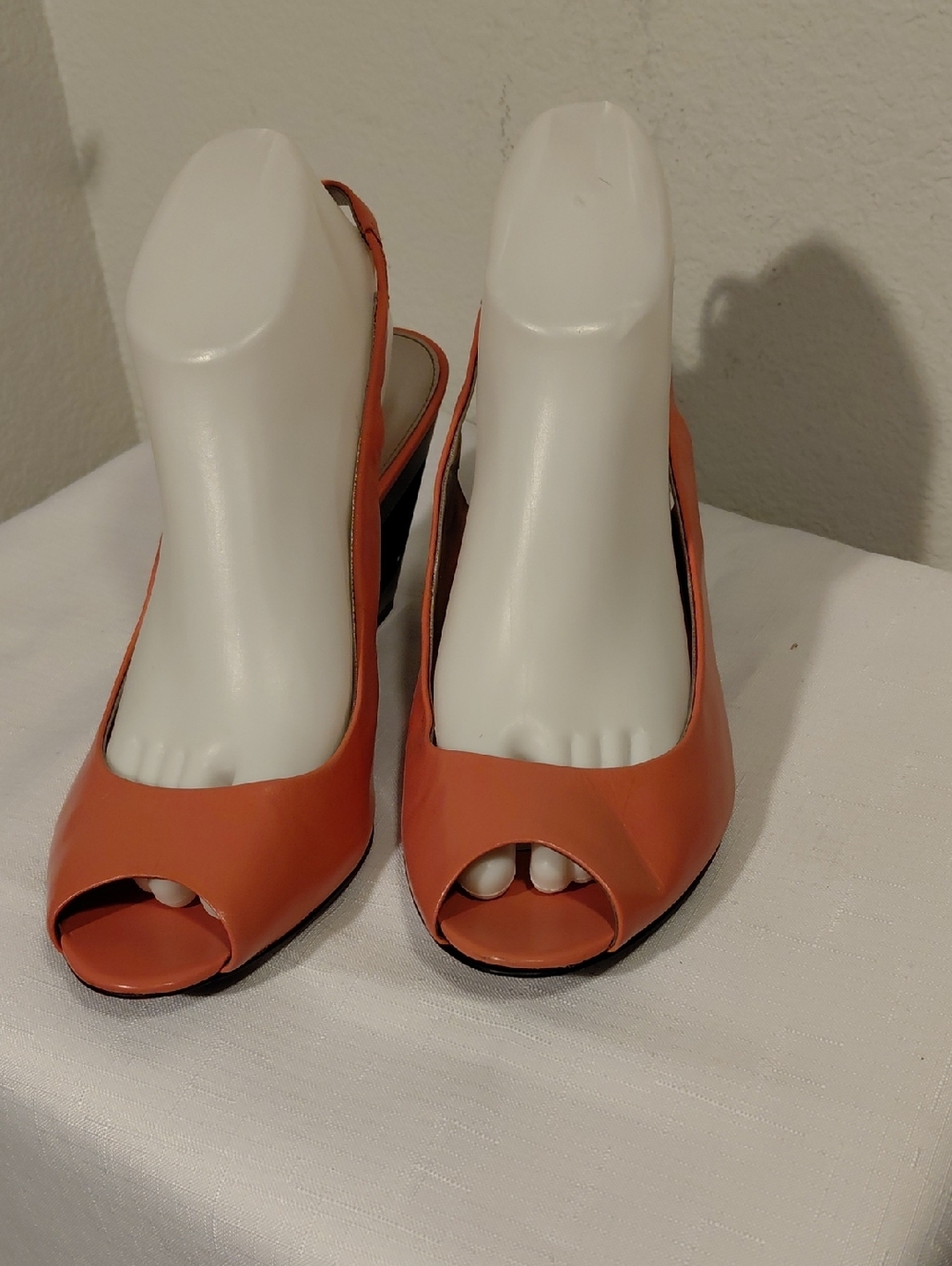 Women’s Pink Peep-Toe Slingback Heels